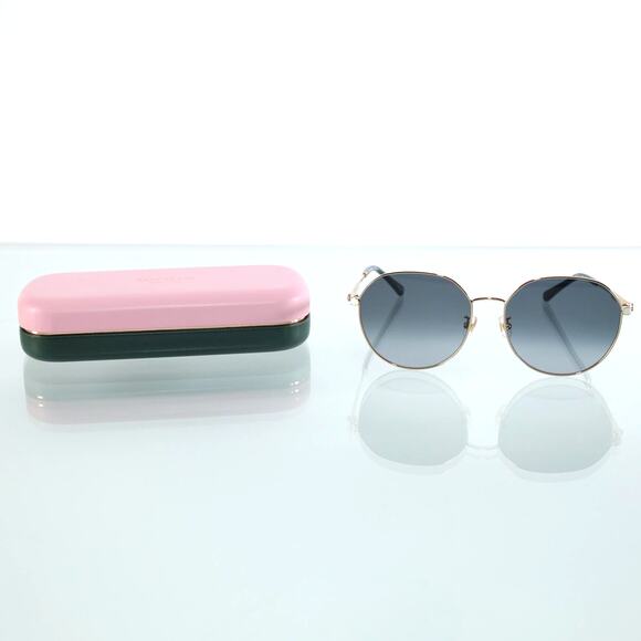 Kate Spade NESHA Round Metal Womens Sunglasses - Gold/Black - NWT - Picture 9 of 9